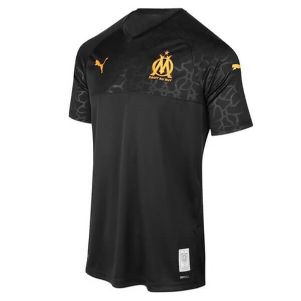 Camiseta Marsella 3ª Kit 2019 2020 Negro